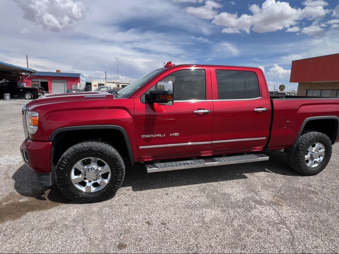Dealer reconditioning paint work after dent and scratch repair