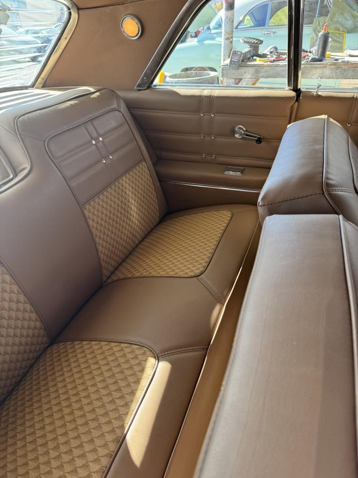 Upholstery after repair