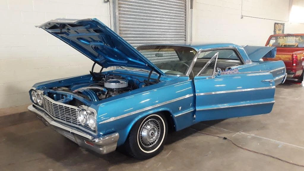 Completed auto paint refinishing at Leo Auto Collision
